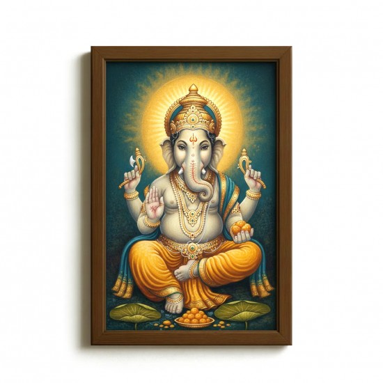 Intricate Ganesha Icon